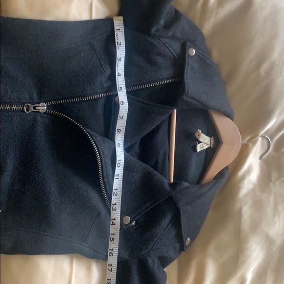 Free people RARE grey zip up jacket - Picture 7 of 16